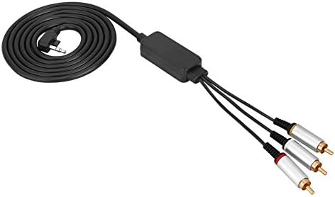 RoseBear ABS TV olov Cord AV kabel 1,5m Komponentni audio video kabel za PSP1000 2000 3000