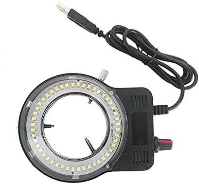 Xmsh komplet opreme za mikroskop za odrasle 110-220V 48kom LED USB izlaz podesivo prstenasto svjetlo Iluminatorska lampa dodatak
