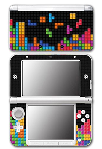 Retro Tetris dizajn originalni dizajn Art video igra Vinyl Decal skin Sticker Cover za originalni Nintendo 3DS XL sistem