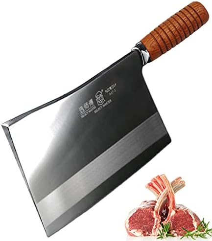 Odaberite Glavni mesni Cleaver - profesionalni kineski kuharski nož - Teška kost za helikopter kuhinjski nož - Super Debela oštrica - za dom i restoran od