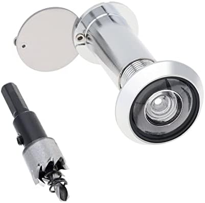 Hojlkld Viewer Peephole, 200 stupnjeva vrata sa 16 mm / 0,63inch bušilica za 1-1 / 2 do 2-3 / 8 vrata za uredski