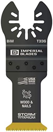 Imperial Blades One Fitâ ¢ 1-1 / 4 Storm Titanium Wood & amp; nož za nokte, 1 kom, Multi