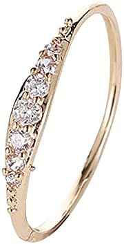 2023 Novi angažman okrugli rez Zirkoni Žene vjenčani prstenovi nakit za žene Full Diamond Dame Ring Teen Nakit