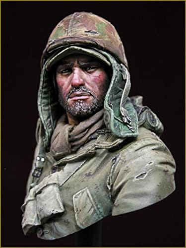 Goodmoel 1/10 Drugog svjetskog rata američki komandos vojnik smola model grudi / Nesastavljeni i neobojeni komplet za livenje vojnika / Ls-5136