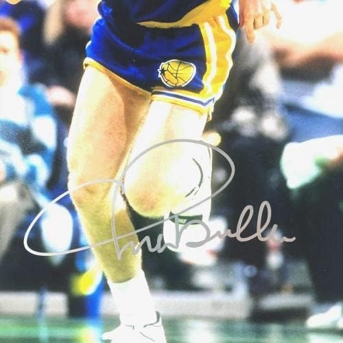 Chris Mullin potpisao 11x14 photo PSA / DNK Zlatni ratnici autogramirani - autogramirani NBA fotografije