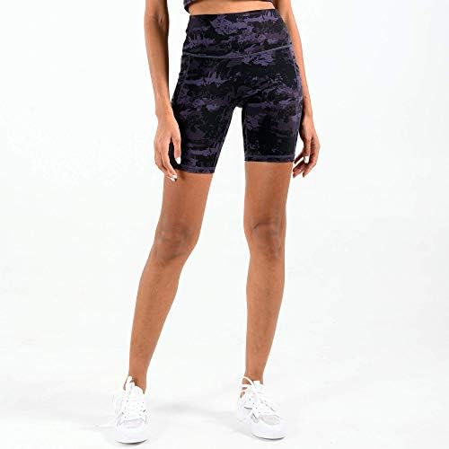 Telamon High Squik Workout Joga Atletska kratke hlače za žene Kompresioniranje biciklista trčanje s dubokim