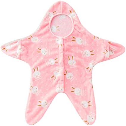 Dojenčad dječaci djevojčice crtani swaddle omom ispisane zvijezde spavaće pokrivač debela fleka