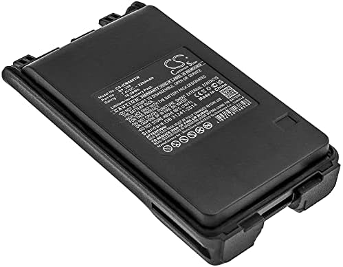 Zamjena baterije za Icom IC-T70E IC-T70A IC-F30 IC-V80 IC-V86 BP-298
