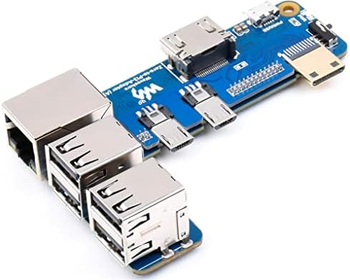 Raspberry PI nula do PI 3B / 3B + adapter, na bazi Raspberry PI nula serije za reprodukciju originalnog izgleda PI 3B / 3B +, alternativa za maline PI 3 model B / 3B +, kompatibilan sa PI 3B / 3B + šeširima