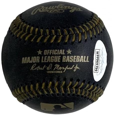 Joe Torre New York Yankees potpisao je službenu crnu kožu MLB bejzbol JSA - autogramenih bejzbola
