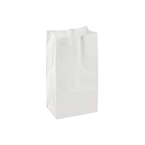 Perfect Stix 4lb Kraft bijele papirne vrećice - pakovanje od 500 brojeva