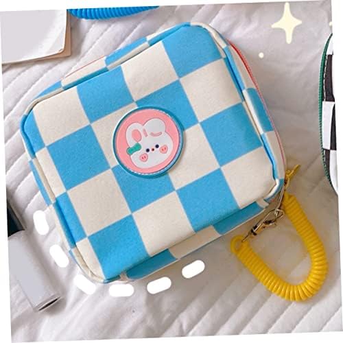 Siseoved 2pcs sanitarna za salvete za bag jastučić za skladištenje kovanica Organizator tamponskih torbica Djevojke menstrualno vanjska torbica Prijenosni crtić