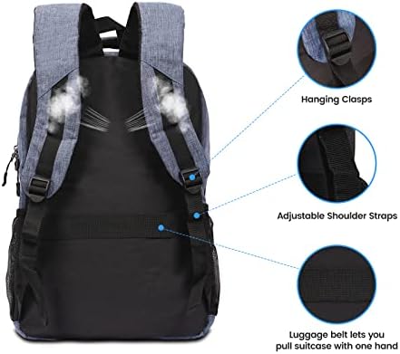 PRIMICIA GinzaTravel ruksak za Laptop protiv krađe vodootporni ruksaci Školska kompjuterska torba za knjige za muškarce i žene studenti