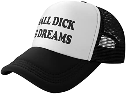Mali kurac velike snove šešire - smiješne kape za kamiondere - vintage Novelty Crazy Retro Snapback
