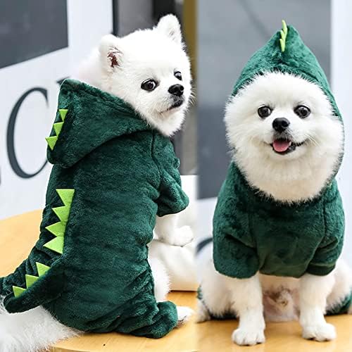 Honprad kućna odjeća za pse ženska psića odjeća mali kućni ljubimac kostim dinosaur kostim odjeće za pse štene odijelo smiješno pojačano djevojčica malog ljubimca