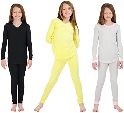 Samo pidžama Set pidžama za djevojčice od 6 komada Meki pripijeni set odjeće za spavanje dugih
