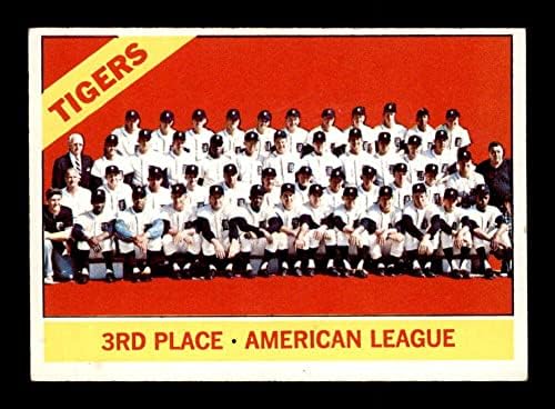 583 Detroit Tigers TC SP - 1966 bejzbol kartice za bejzbol ex + - bejzbol ploča sa podiznim vratima Vintage