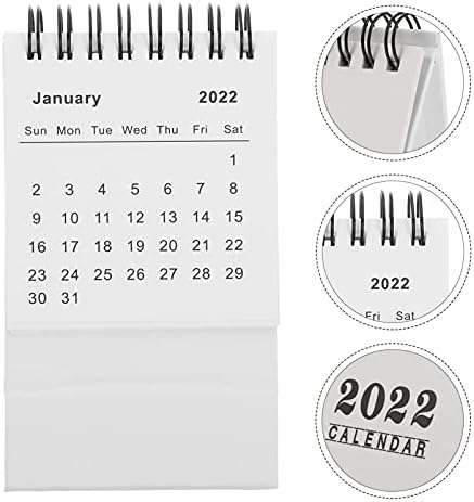 Patkaw Stop Desk kalendar 2022 Kalendar 2022, 1 kom Desktop kalendar Porodični kalendar 2022 Mini studentski