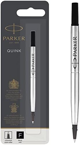 Parker QUINK Rollerball olovka za punjenje mastila, Fine, Crne