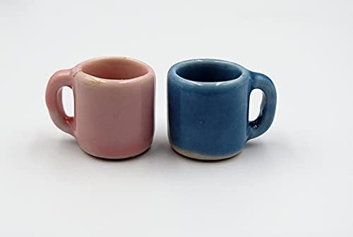 Hobby Shop 15 Mix šarene veličine kafe 1,5 cm mličarski čaj čajnik minijature