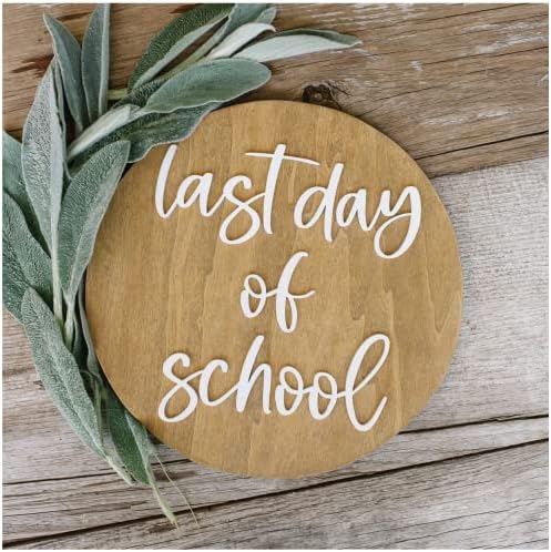 Prvi i posljednji dan školskog odbora / povratak u školu prvi dan školskog odbora | 10 okrugli reverzibilni višekratni
