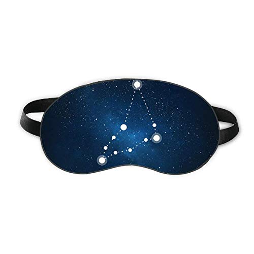 Jarac Constellation Zodijak znak Spavanje očiju Shield Soft Night Poklopac za sjenilo