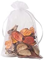 YHJZ 100kom Organza torbe, male mrežaste torbe 4x6 inča vezice, poklon torbe za nakit, vrećice za pakovanje