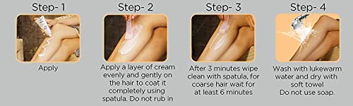 Malar Rose Hair Remover krema za sve kože-Bikini Hair Removal krema za žene & amp ;djevojke | 2x dugotrajniji glatkoću od brijača )