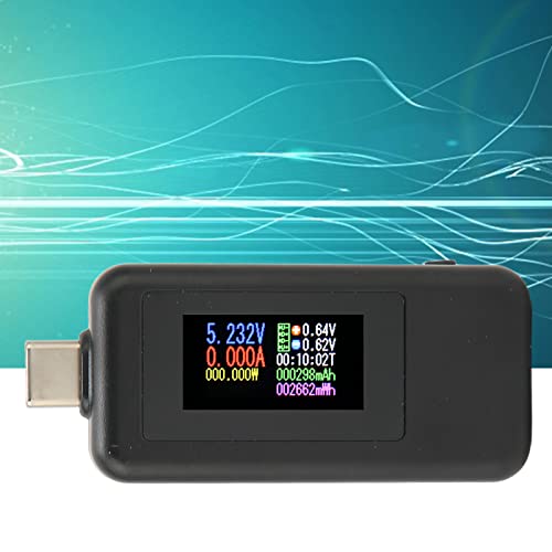 USB tester za ispitivanje napona Tester ABS ABS USB tester Real Time Detection IPS HD Prikaz visoke tačnosti Isključeno Skladištenje USB merač napona