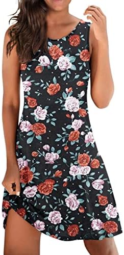 Haljina za plažu za vjenčanje gost cvjetni print preveliki O vrat Camisole Trendy haljina Maxi ljetne haljine