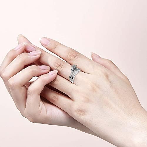 Prstenje za vjenčanje i angažman prsten ružičasti prsten za valentinovo dijamantski modni kreativni