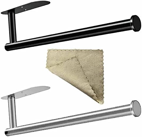 2 samoljepljivi držač papirnih ubrusa koji se koristi u kuhinji & amp; kupatilo ili ispod ormarića instalacija