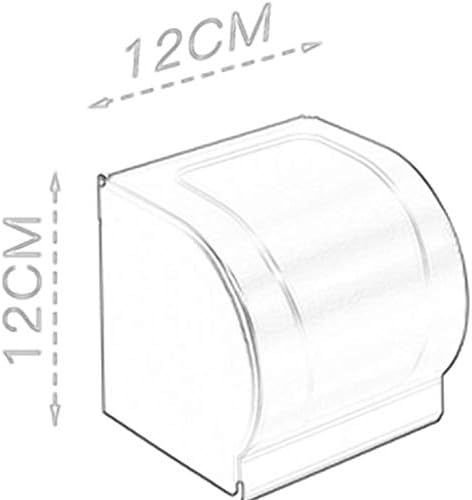 WSZJJ toaletni papir Držač kuhinja WC WC Držač papira, kupaonica zid viseći od nehrđajućeg čelika četkani,
