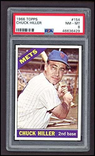 1966 FAPPS 154 Chuck Hiller New York Mets PSA PSA 8.00 Mets