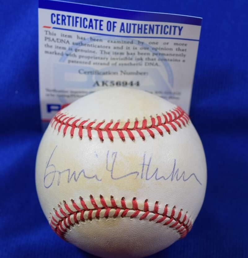 Bowie Kuhn PSA DNA COA Autograph American League Oal potpisan bejzbol