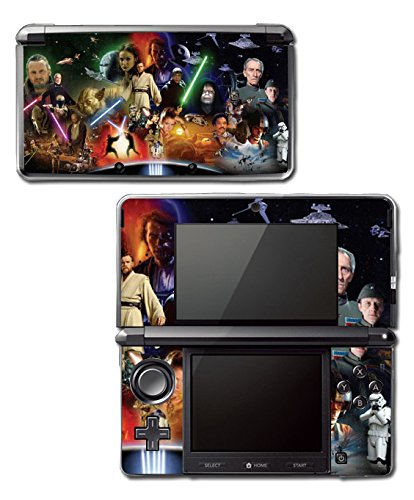 Star Wars Jedi Yoda Luke Skywalker video igra Vinyl Decal poklopac naljepnice za kožu za originalni Nintendo 3DS sistem