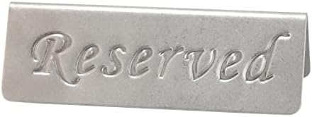 Omabeta Metal Rezervirani znakovi, dvostrani jednostavan rezervirani znak integrirani proces oblikovanja za
