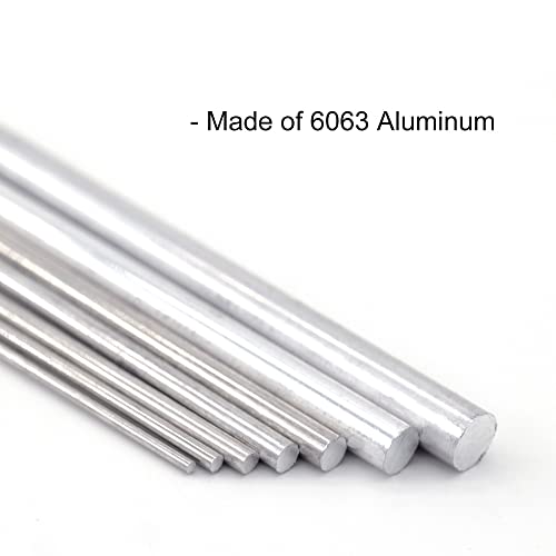 VictorsHome aluminijumske šipke 5mm x 300mm okrugli strug sa čvrstim vratilom za DIY zanate RC