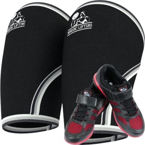 Nordijski krakovni lakice XXLARGE snop sa cipelama Venja veličine 7 - crna crvena