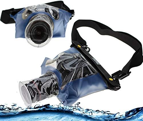 Navitch blue dslr slr vodootporan podvodni kućište / poklopac torbica za suhu torba kompatibilna sa