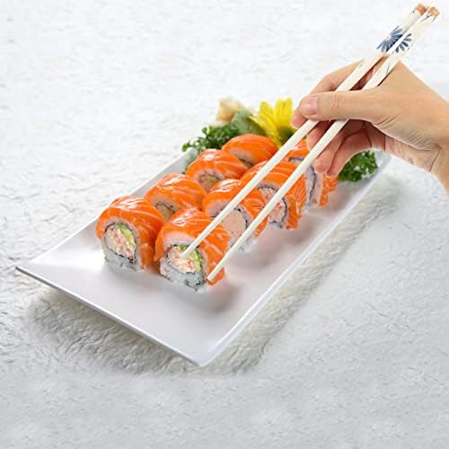 Hemoton metalni štapići za jelo 4 para keramički štapići za jelo japanski Sushi štapići za jelo Kineski štapići