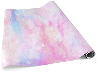 Role papira za umotavanje ružičastog mramora Galaxy za Rođendanska Vjenčanja praznični ružičasti Mramor Galaxy