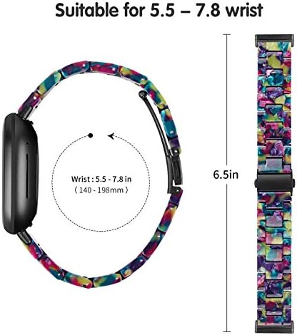 Joyozy Lagani modni pojase kompatibilni sa fitbit-om 3 & fitbit Sense Watch, Sense Resin remen zamjena