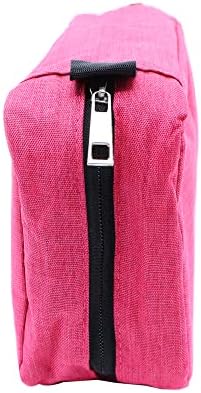 Aokqya Rose Red Toaletske vrećice - za muškarce Ženske putovanja Veliki viseći kozmetički torbica torbica za kupatilo sa vrećicama za punjenje šminke