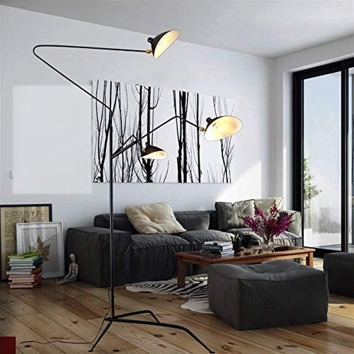 CATONT žarulja, kreativna kućna podna svjetiljka Nordic Creative Retro potkrovlje moderne minimalističke ličnosti plesne kandže 3 spratne svjetiljke
