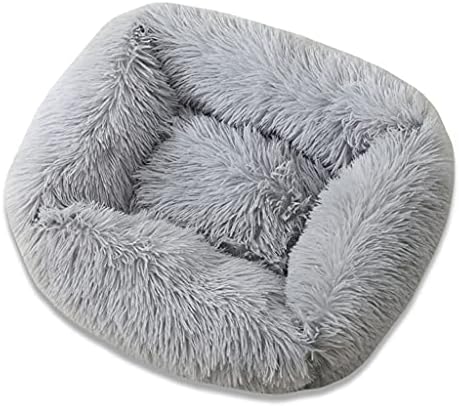 SCDZS zimski topli kućni ljubimci Kennel Square Square Carm Zima topla za spavanje Dugi plišani štenad jastuk