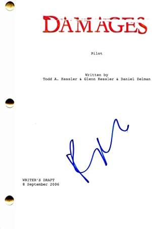 Rose Byrne potpisan autogram - oštećenja punog pilot skripta - Glenn Close, Timothy Olyphant,