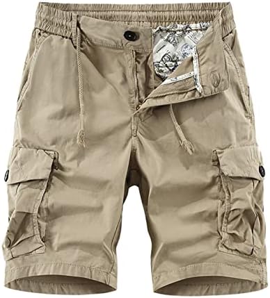 Pant muški kratke hlače Pamuk s džepovima Fit Classic Comfort Casual Custom Shorts Ženska teška težina