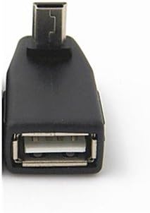 Auto audio USB ženski do mini USB B muški adapter za pretvorbu OTG kabel kabela dolje