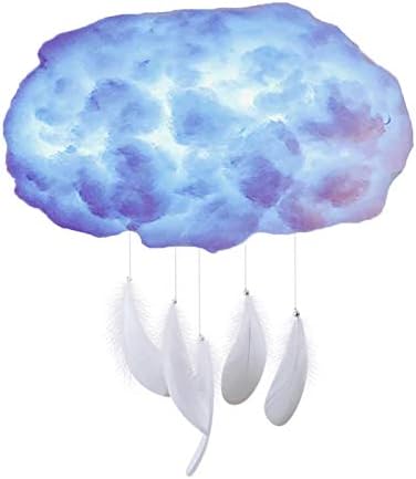 Bzdzmqm Cloud noćna lampa, djeca uradi sam LED topla bijela lampa noćni oblak Kreativni ručno rađeni